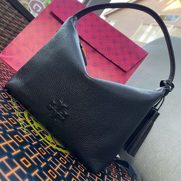 Tory Burch Handbags - New Tory Burch Thea mini hobo bag 🖤